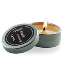 Secrets travel tin - Massage candle