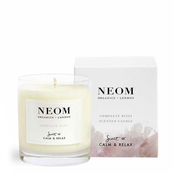 Neom Luxury Organics Complete bliss organic rose cented candle