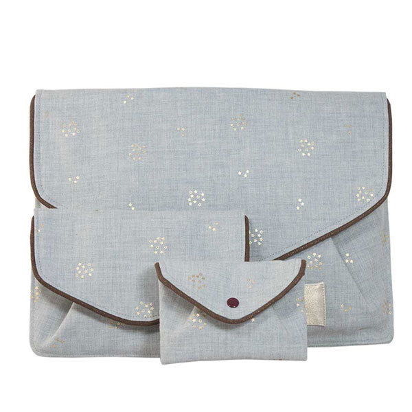 La Vie Devant Soie Silk 4 Pocket Ethical Bag By Adili grey small purse izis la vie devant soie La Vie Devant Soie Silk 4 Pocket Ethical Bag By Adili grey small purse izis la vie devant soie