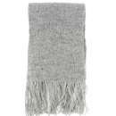 Palca light grey Alpaca scarf