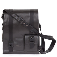 Black Frankfurt messenger bag