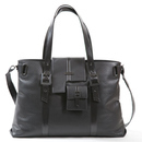 Black London tote