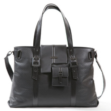 Black London tote