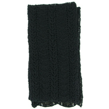Black Flor scarf