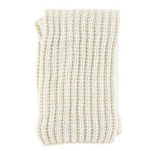 Ola white Alpaca scarf