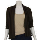 Bouthano granit cashmere shawl collar cardigan