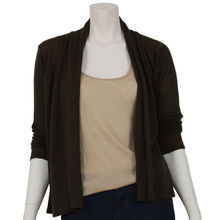Bouthano granit cashmere shawl collar cardigan
