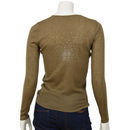 Star dust cashmere V neck Constellation pullover