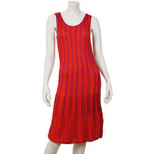 Torsad red Knitt dress
