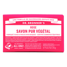 Dr. Bronner - Rose Pure-Castile bar soap