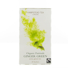 Organic Ginger green Tea (sachets)