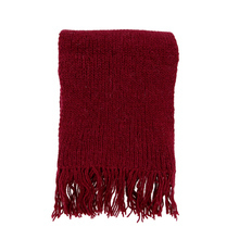Palca red Alpaca scarf