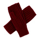 Red Alpaca long Mittens