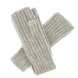 Beige Alpaca long Mittens