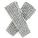 Light grey Alpaca long Mittens