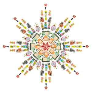 Organic aromatherapy and detox natural well being products