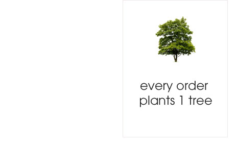Every order plants one tree