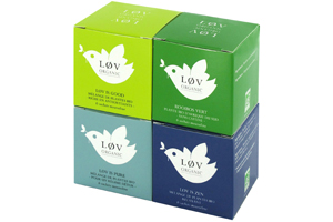 Lov Organic premium and high standards organic tea, rooibos and herbal infusions