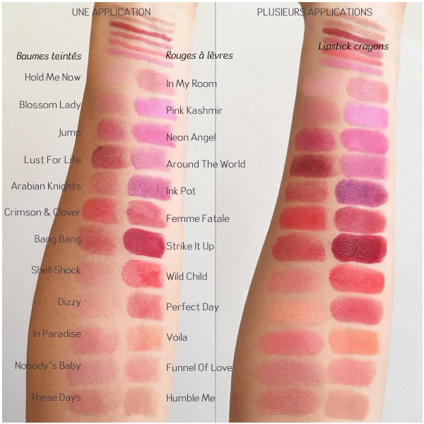 Coral red organic lipstick Ilia