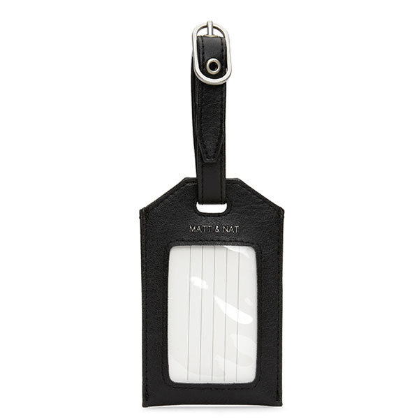 vegan luggage tags