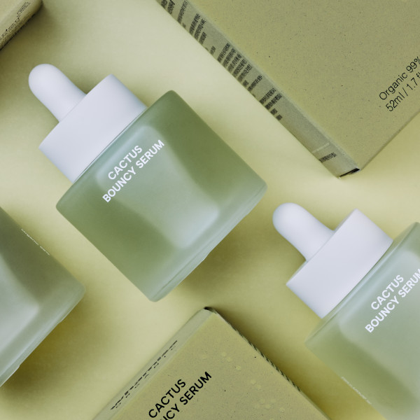 Organic plumping prickly pear face serum Cactus - Whamisa Fresh