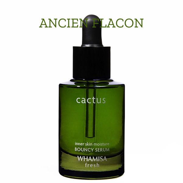 Organic plumping prickly pear face serum Cactus - Whamisa Fresh