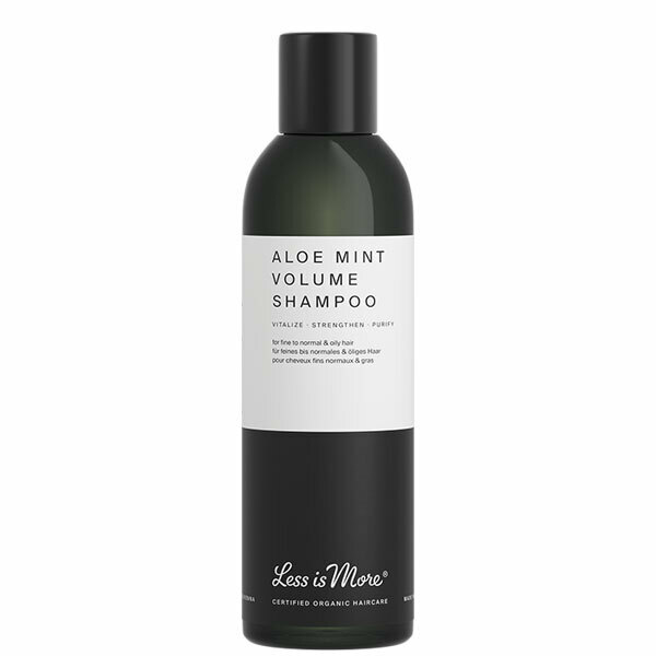 Less is More - Fortifying organic shampoo Volume (fine, oily hair)