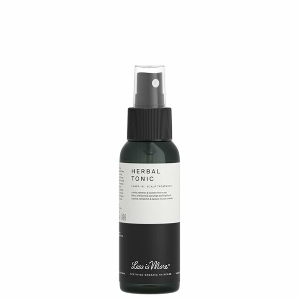 Less is More - Purifying organic hair tonic for irritated scalp & dandruff