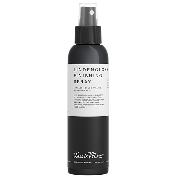 Less is More - Organic finishing hair spray Lindengloss