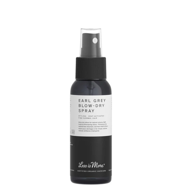 Less is More - Shine & volume Earl Grey organic hair spray