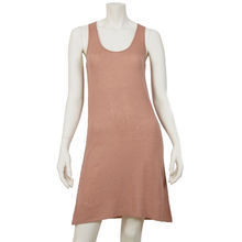 Pink cashmere sleeveless dress Muskhane - Pink cashmere sleeveless dress