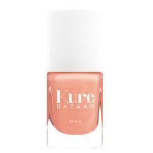 Lychee natural nail polish Kure Bazaar - Lychee coral natural nail polish