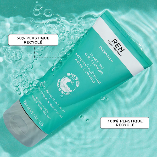 REN - ClearCalm 3 Clarifying Clay Cleanser