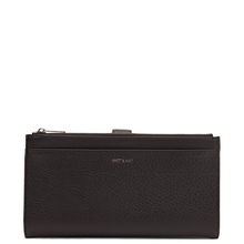 Motiv LG wallet - Black Matt & Nat - Large Motiv black vegan wallet