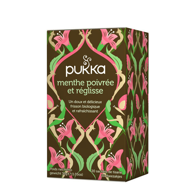 Pukka - Peppermint & Licorice - Deliciously refreshing organic herbal tea