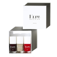 3 Kure Bazaar nail polish box (colors of your choice) Kure Bazaar - 3 Kure Bazaar nail polish colors box