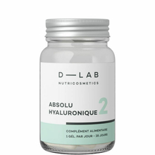 Pure Hyaluronic Acid - Minimizes fine lines & wrinkles D-Lab - Anti-wrinkles dietary supplement 100% natural Pure Hyaluronic Acid
