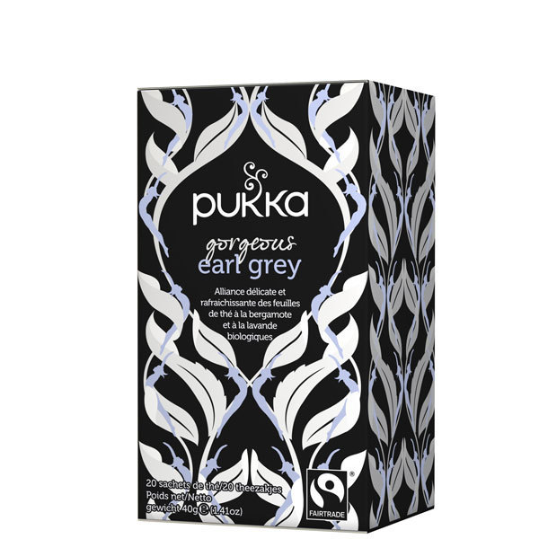 Pukka - Organic Gorgeous Earl Grey black tea with bergamot