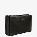 Matt & Nat - Triplet black vegan pouch
