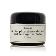 Face scrub with almond paste & rose Hevea - Organic face scrub with almond paste and rose
