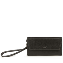 Mercer wallet - Black Matt & Nat - Mercer black vegan wallet