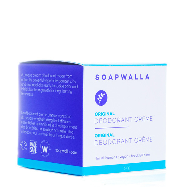 Soapwalla - Organic and all natural Original Deodorant Cream