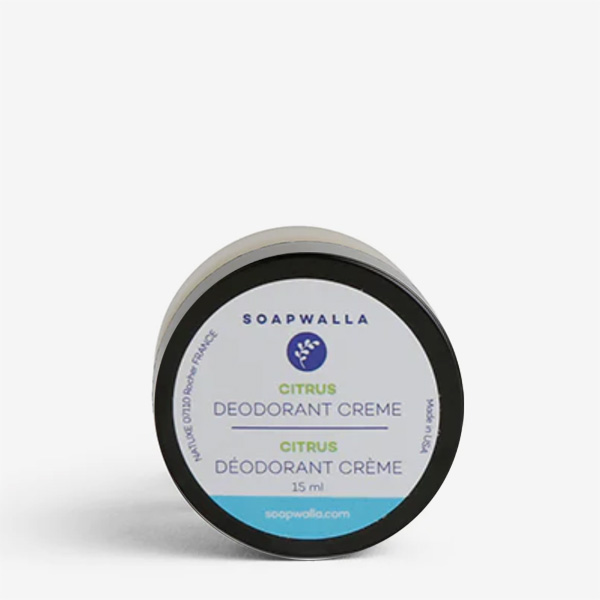 Soapwalla - All natural Citrus Deodorant Cream