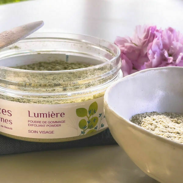 Douces Angevines - Organic face exfoliating powder Lumière