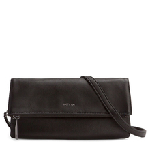 Alaya clutch - Black Matt & Nat - Alaya black vegan pouch