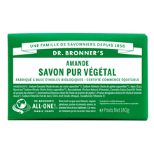 Almond Pure-Castile bar soap Dr. Bronner - Almond Pure-Castile bar soap