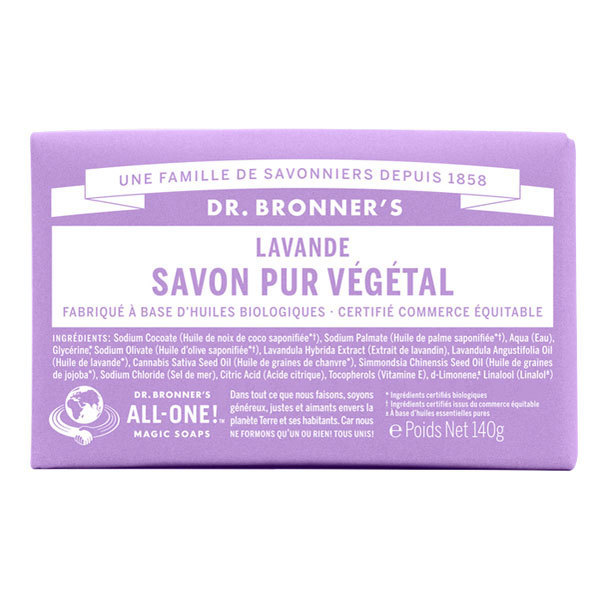 Dr. Bronner - Lavender Pure-Castile bar soap