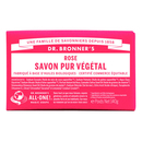Dr. Bronner - Rose Pure-Castile bar soap