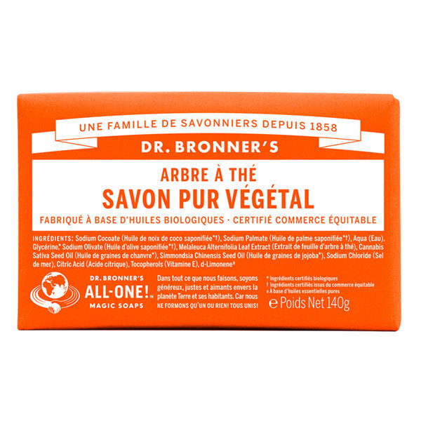 Dr. Bronner - Tea Tree Pure-Castile bar soap