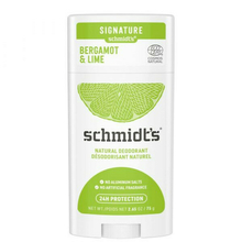 Bergamot + Lime natural deodorant stick Schmidt's - Bergamot + Lime natural deodorant stick